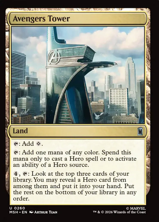 Avengers Tower MSH Land NM