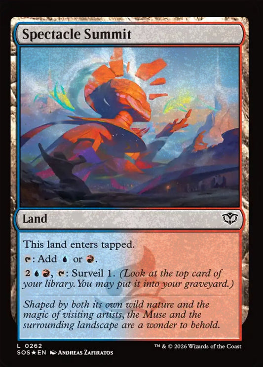 Spectacle Summit SOS Land *Foil* NM
