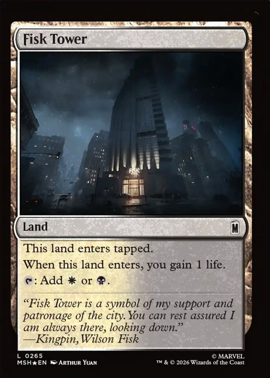 Fisk Tower MSH Land *Foil* NM