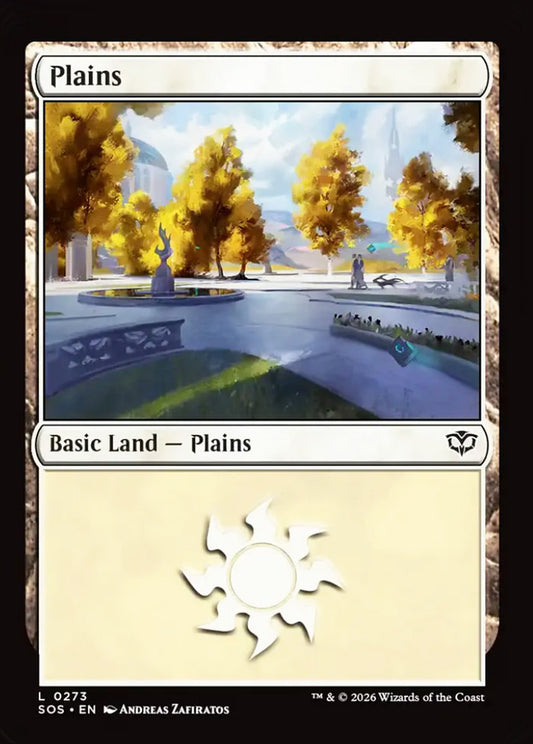 Plains SOS Basic Land Plains NM