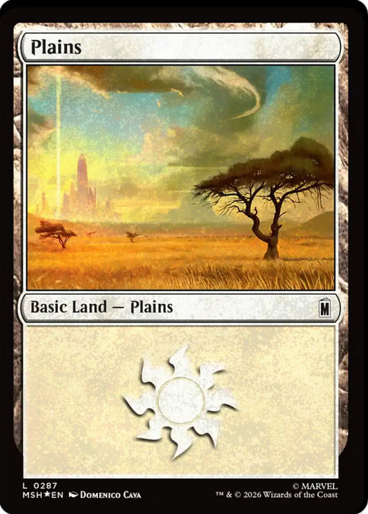 Plains MSH Basic Land Plains *Foil* NM