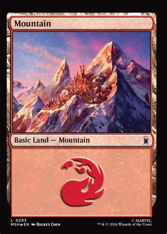 Mountain MSH Basic Land Mountain *Foil* NM