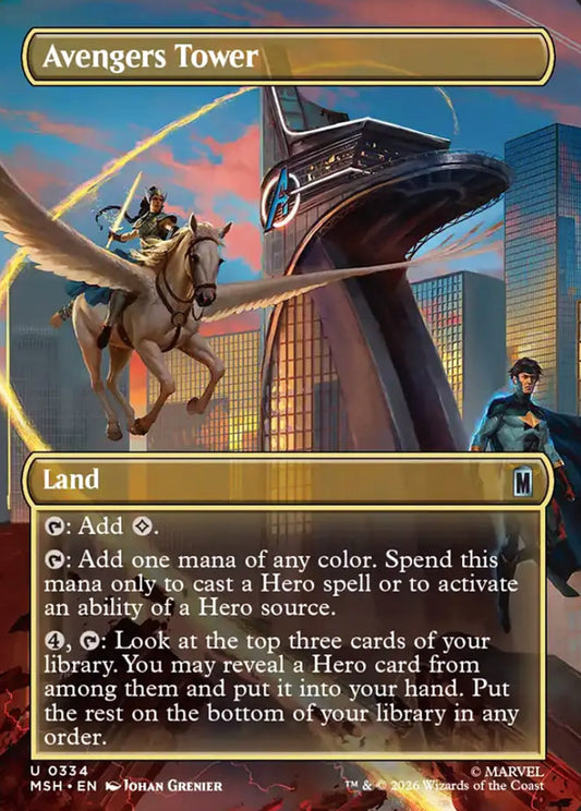 Avengers Tower MSH Land NM