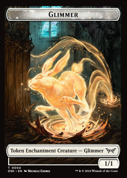 Glimmer DSK Token Enchantment Creature Glimmer NM