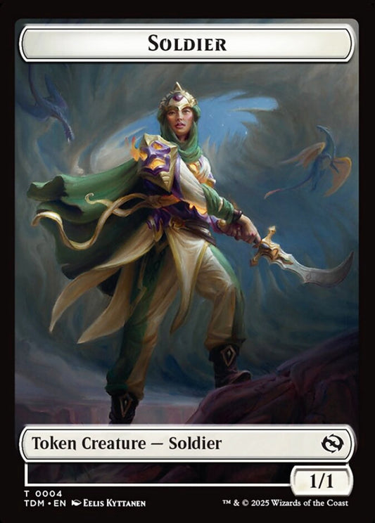 Soldier/Soldier TDM Token Creature Soldier/Soldier NM