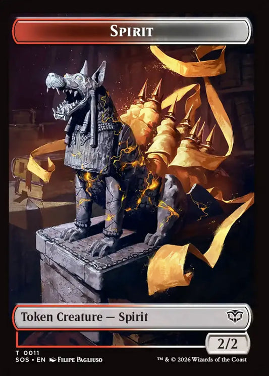 Fractal/Spirit SOS Token Creature Fractal/Spirit NM