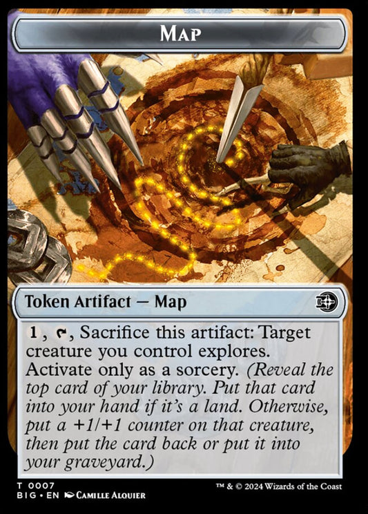 Map BIG Token Artifact Map NM