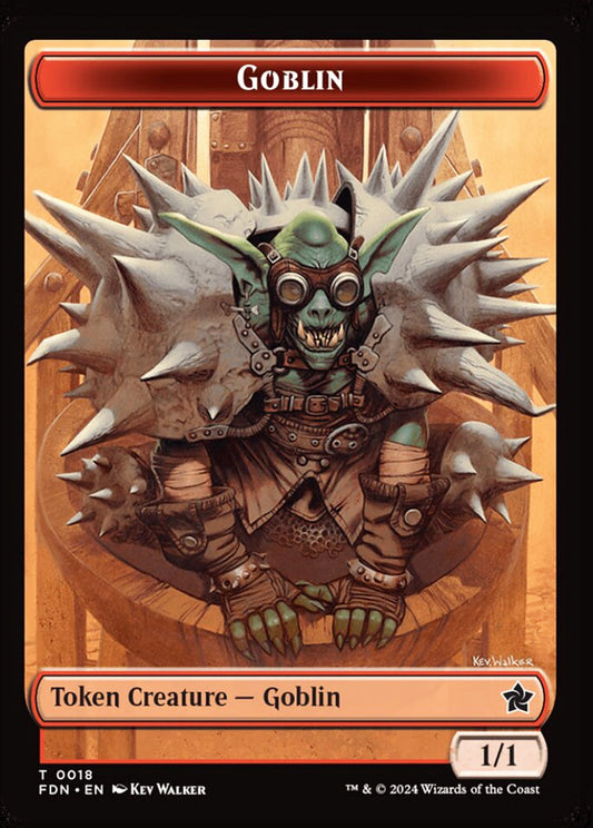 Zombie/Goblin FDN Token Creature Zombie/Goblin NM