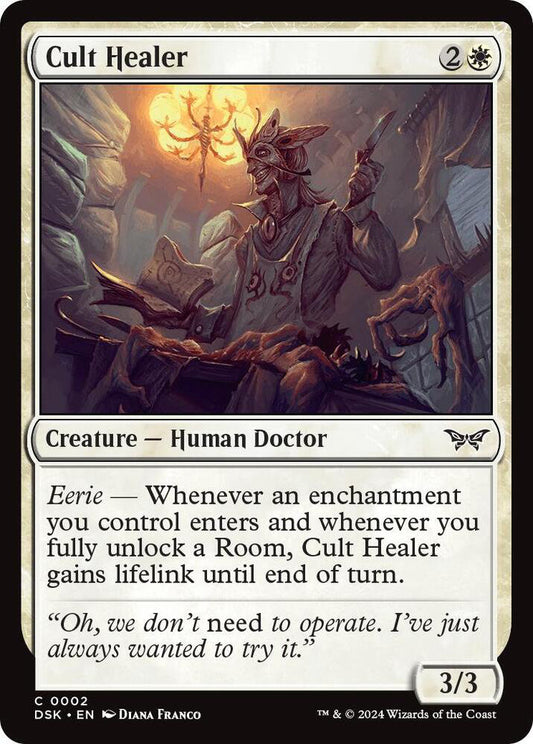 Cult Healer DSK Creature Human Doctor NM