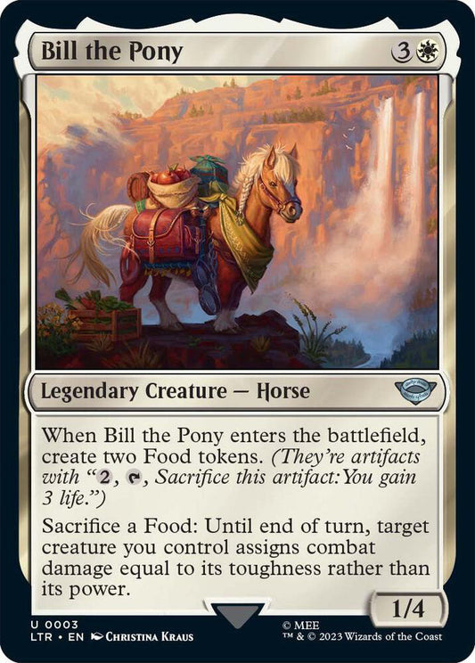 Bill the Pony LTR Legendary Creature Horse NM