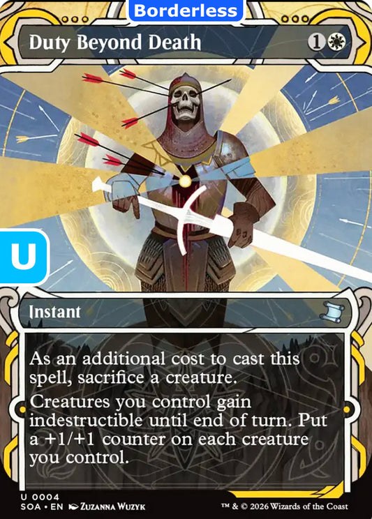 Duty Beyond Death SOA Instant  NM