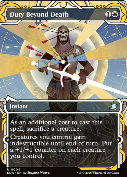 Duty Beyond Death SOA Instant  NM