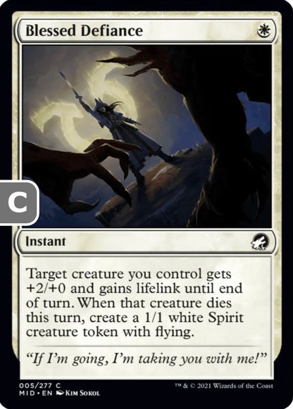 Blessed Defiance MID Instant  NM