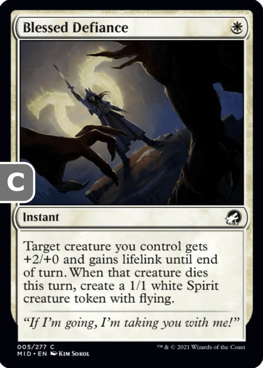 Blessed Defiance MID Instant  NM