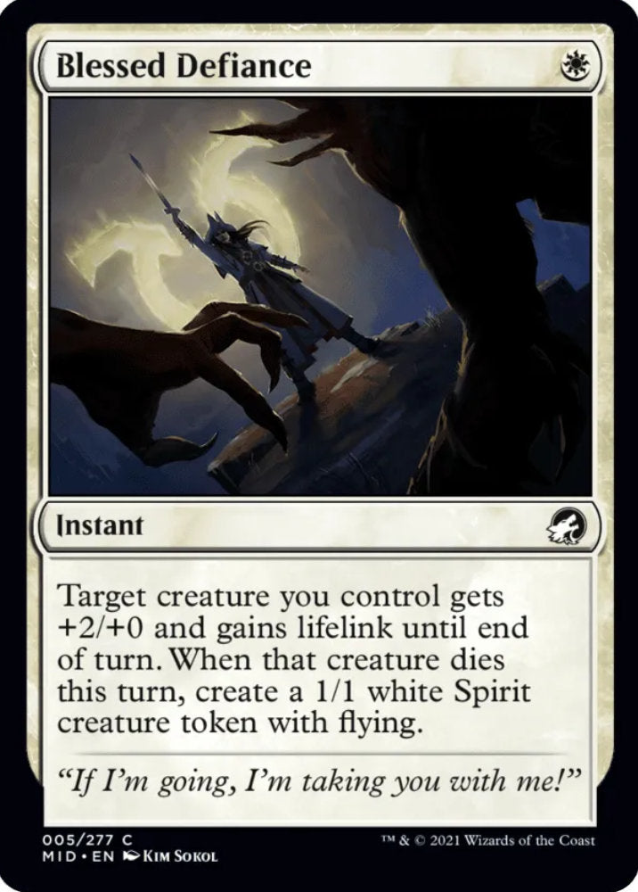 Blessed Defiance MID Instant  NM