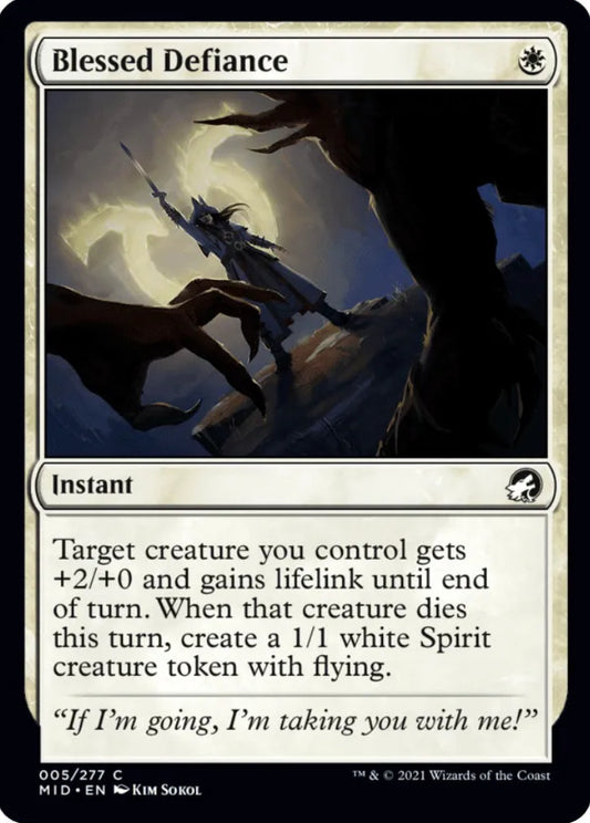 Blessed Defiance MID Instant  NM
