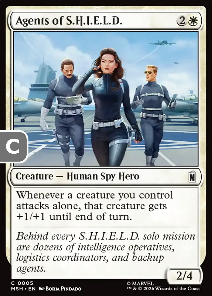 Agents of S.H.I.E.L.D. MSH Creature Human Spy Hero NM