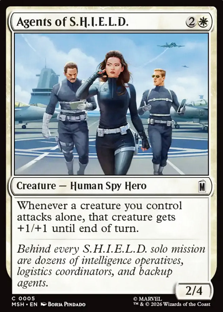 Agents of S.H.I.E.L.D. MSH Creature Human Spy Hero NM