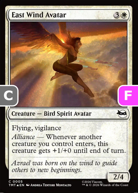 East Wind Avatar TMT Creature Bird Spirit Avatar *Foil* NM