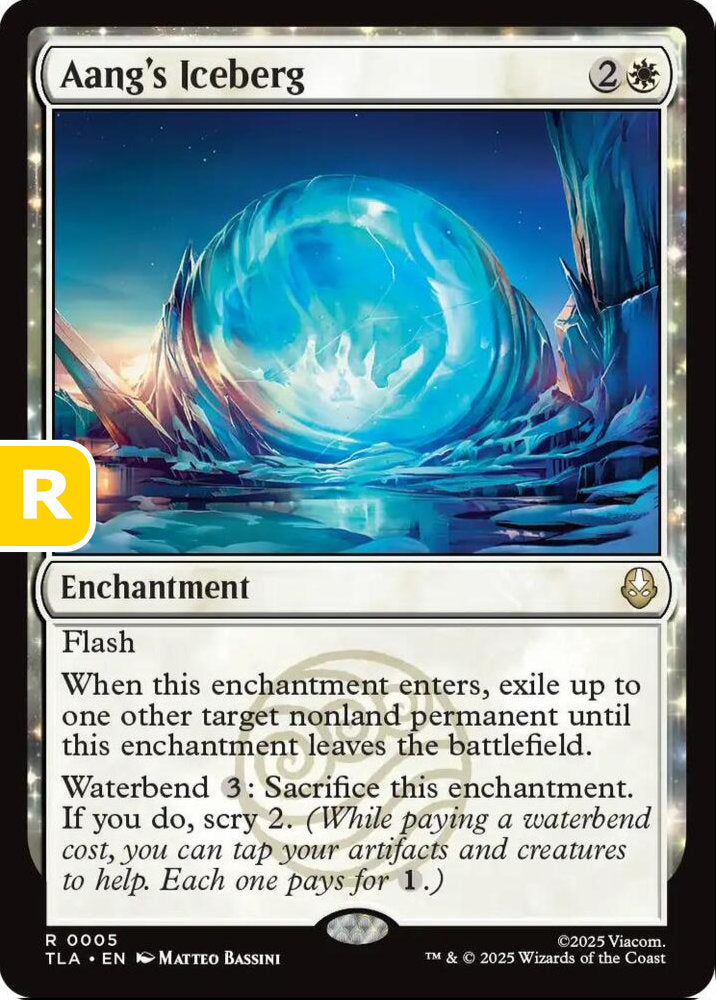 Aang's Iceberg TLA Enchantment  NM