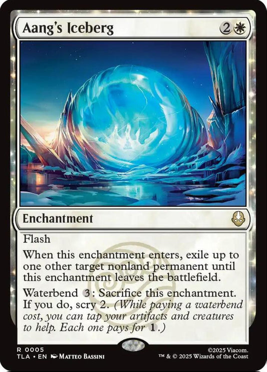 Aang's Iceberg TLA Enchantment  NM