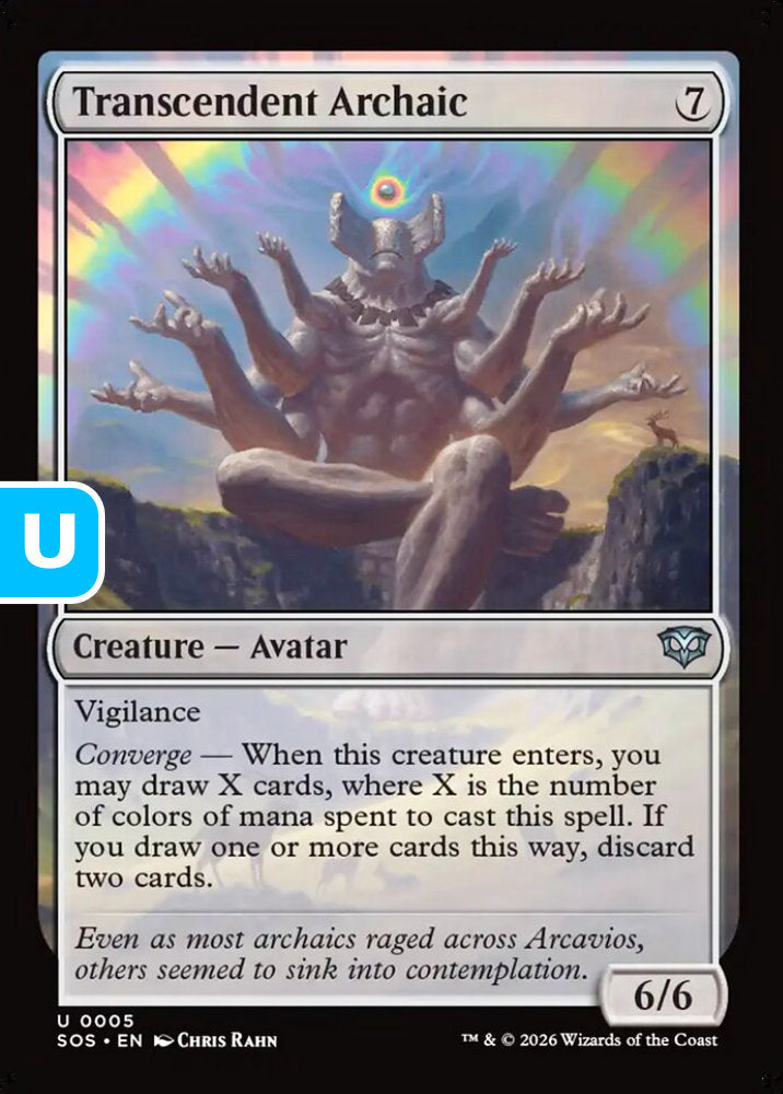 Transcendent Archaic SOS Creature Avatar NM