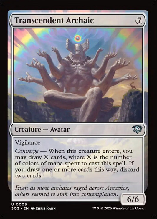 Transcendent Archaic SOS Creature Avatar NM