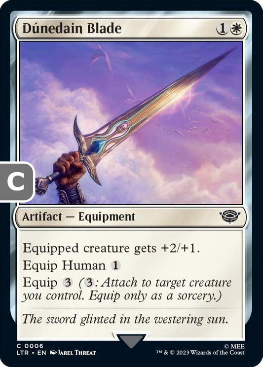 Dunedain Blade LTR Artifact Equipment NM