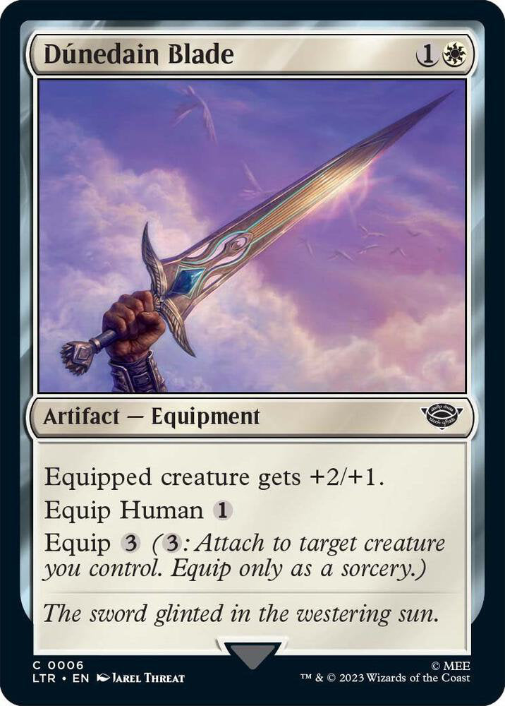 Dunedain Blade LTR Artifact Equipment NM