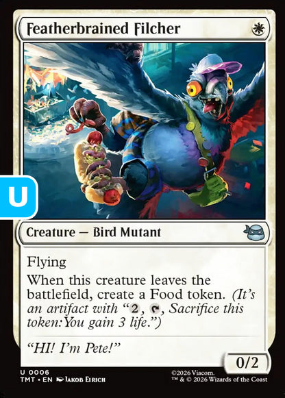 Featherbrained Filcher TMT Creature Bird Mutant NM