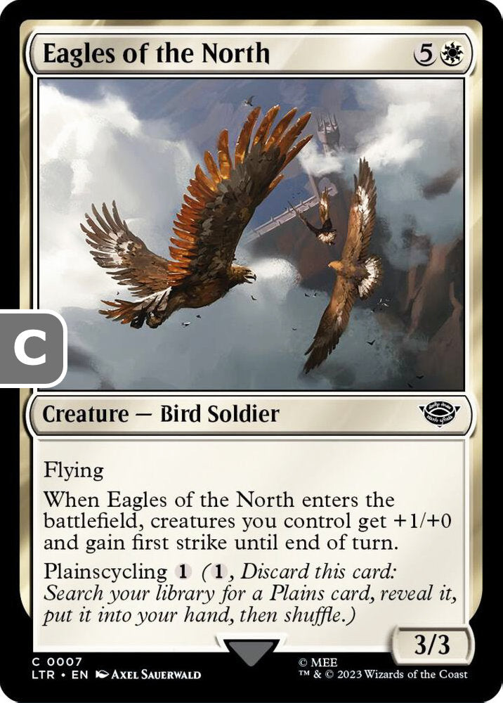 Eagles of the North LTR Creature Bird Soldier NM