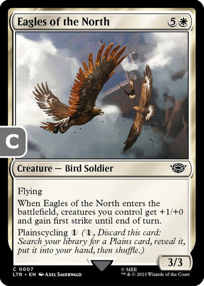 Eagles of the North LTR Creature Bird Soldier NM