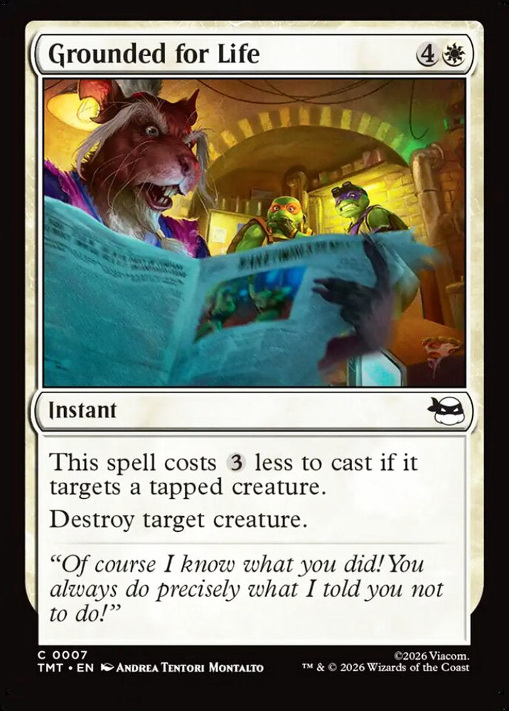 Grounded for Life TMT Instant  NM