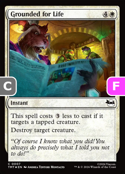 Grounded for Life TMT Instant  *Foil* NM