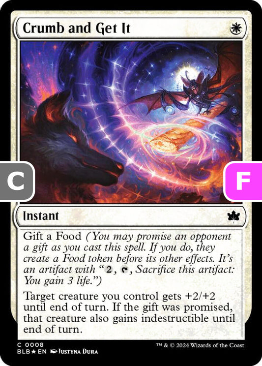 Crumb and Get It BLB Instant  *Foil* NM