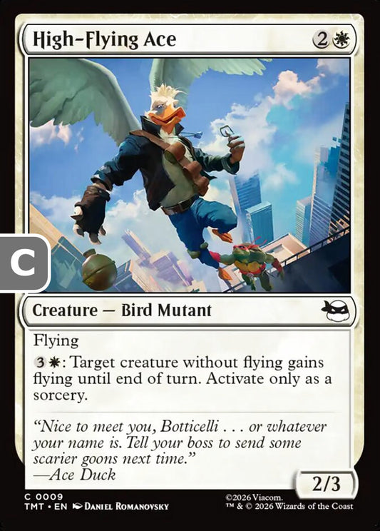 High-Flying Ace TMT Creature Bird Mutant NM