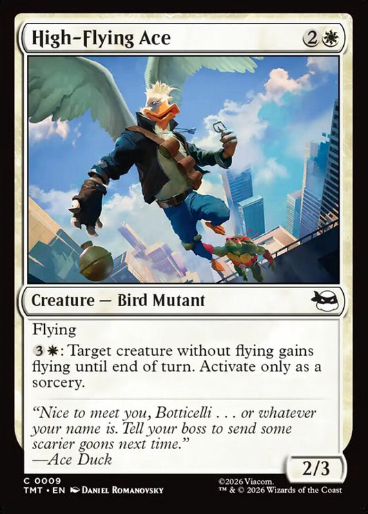 High-Flying Ace TMT Creature Bird Mutant NM