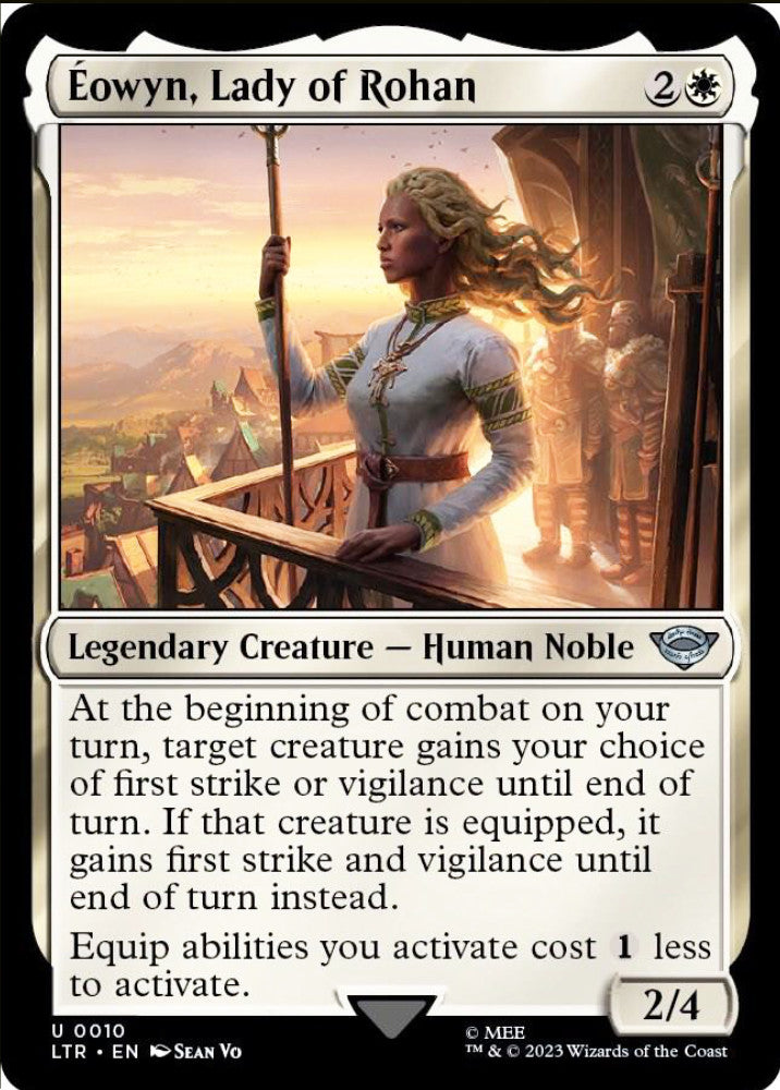 Eowyn Lady of Rohan LTR Legendary Creature Human Noble NM