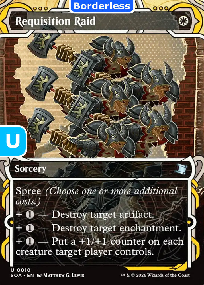 Requisition Raid SOA Sorcery  NM