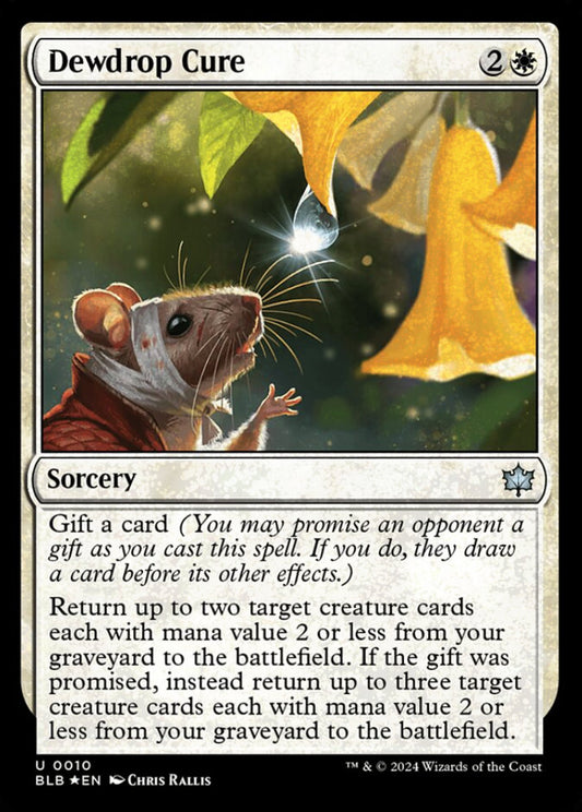 Dewdrop Cure BLB Sorcery  *Foil* NM