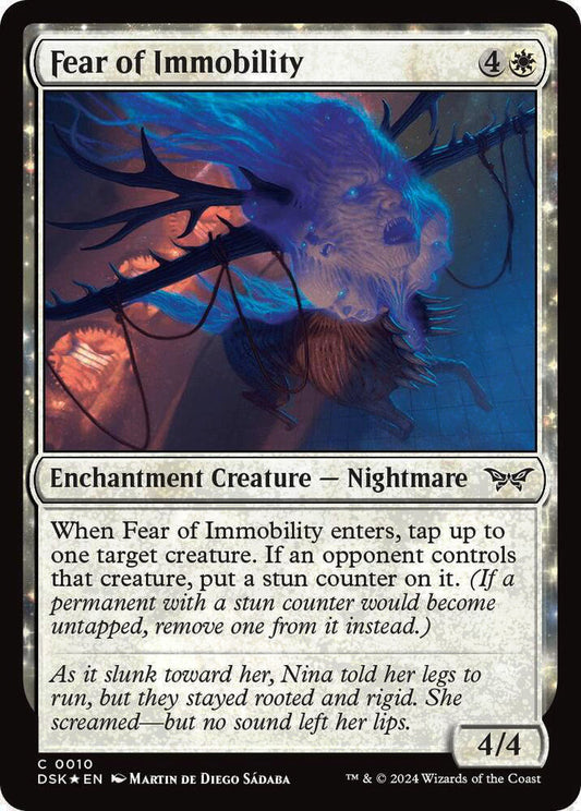 Fear of Immobility DSK Enchantment Creature Nightmare *Foil* NM