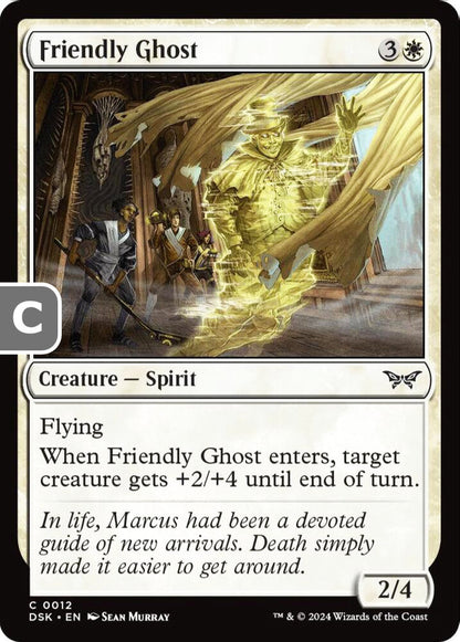 Friendly Ghost DSK Creature Spirit NM