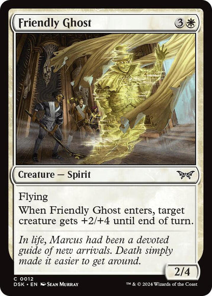 Friendly Ghost DSK Creature Spirit NM