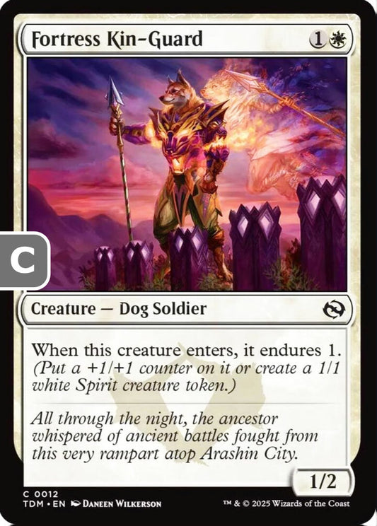 Fortress Kin-Guard TDM Creature Dog Soldier NM