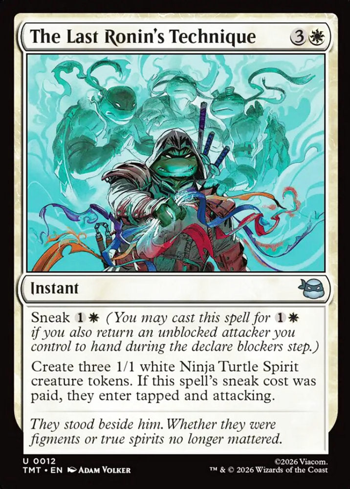 The Last Ronin's Technique TMT Instant  NM