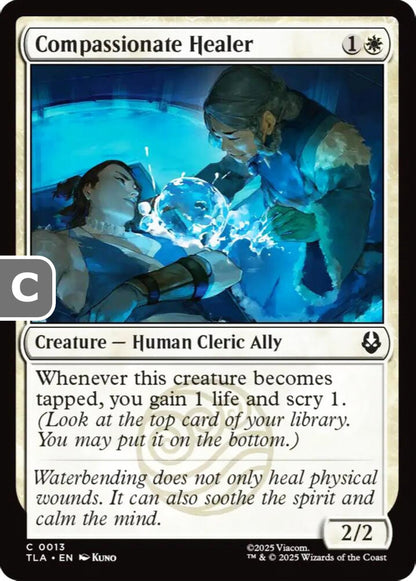 Compassionate Healer TLA Creature Human Cleric Ally NM