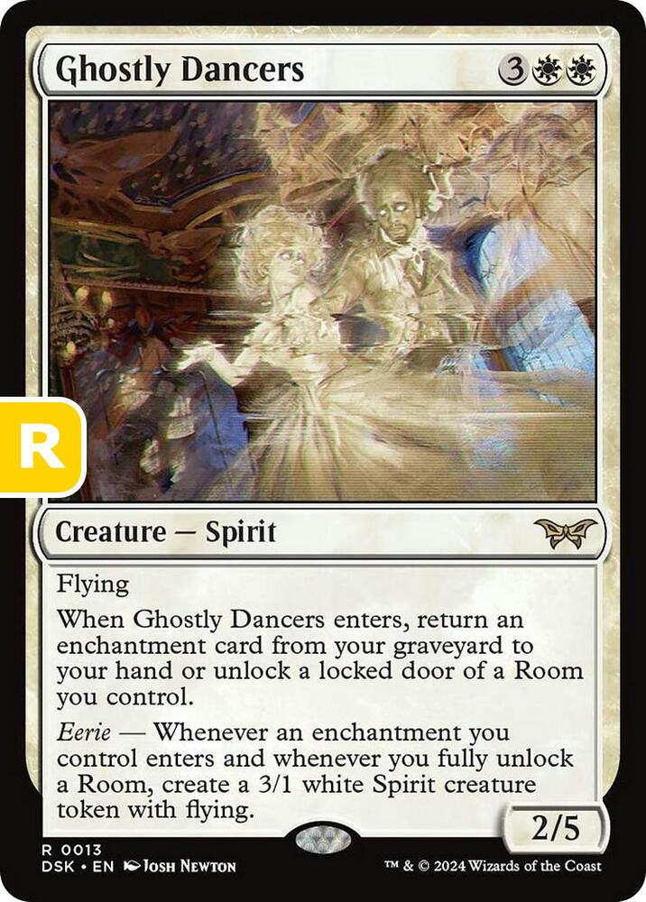 Ghostly Dancers DSK Creature Spirit NM