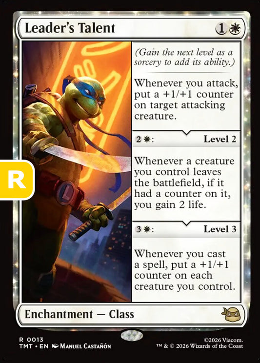 Leader's Talent TMT Enchantment Class NM