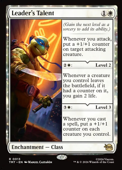 Leader's Talent TMT Enchantment Class NM