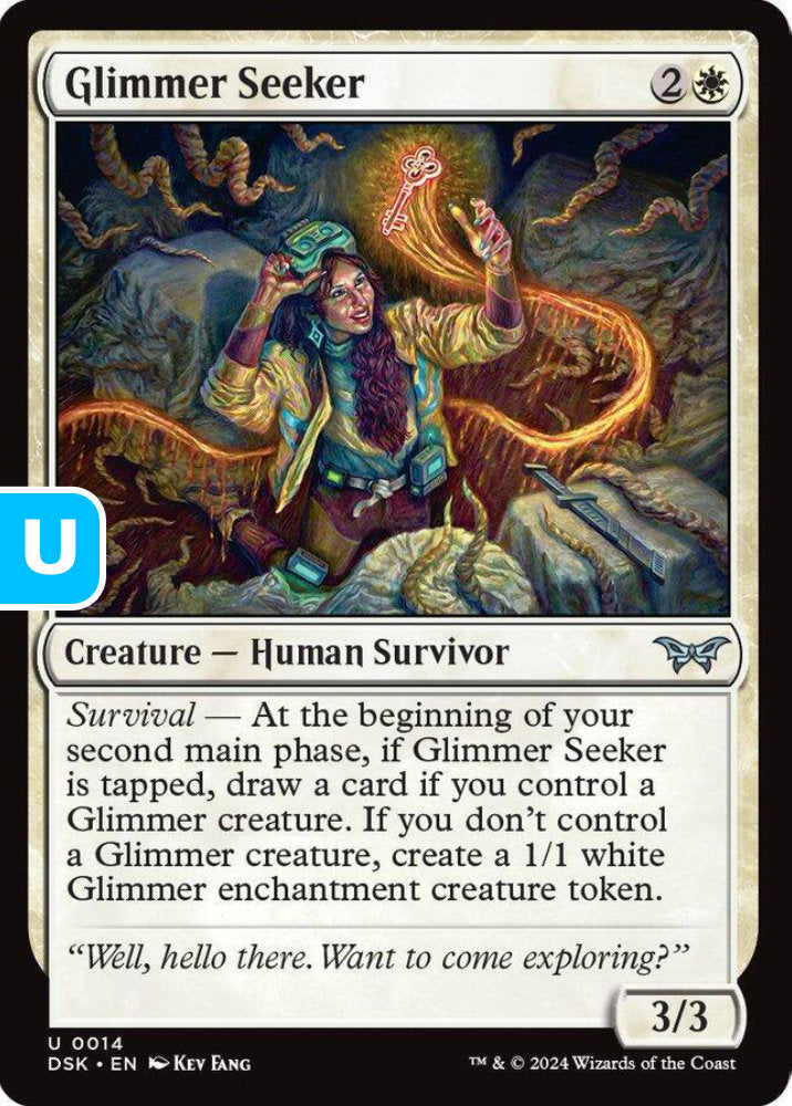 Glimmer Seeker DSK Creature Human Survivor NM